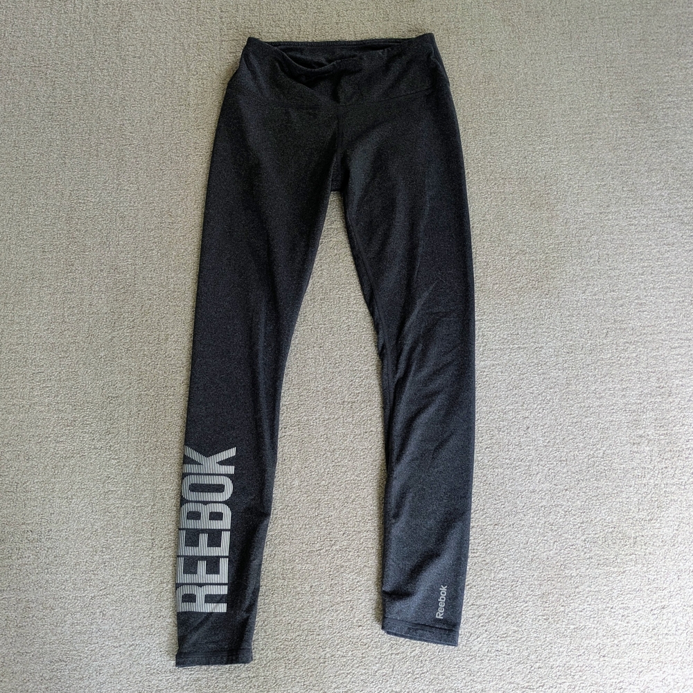 Reebok Women's Charcoal Gray Leggings